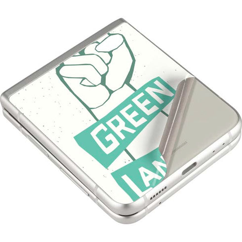 DC Comics Green Lantern Power Fist Galaxy Z Flip3 5G Skin